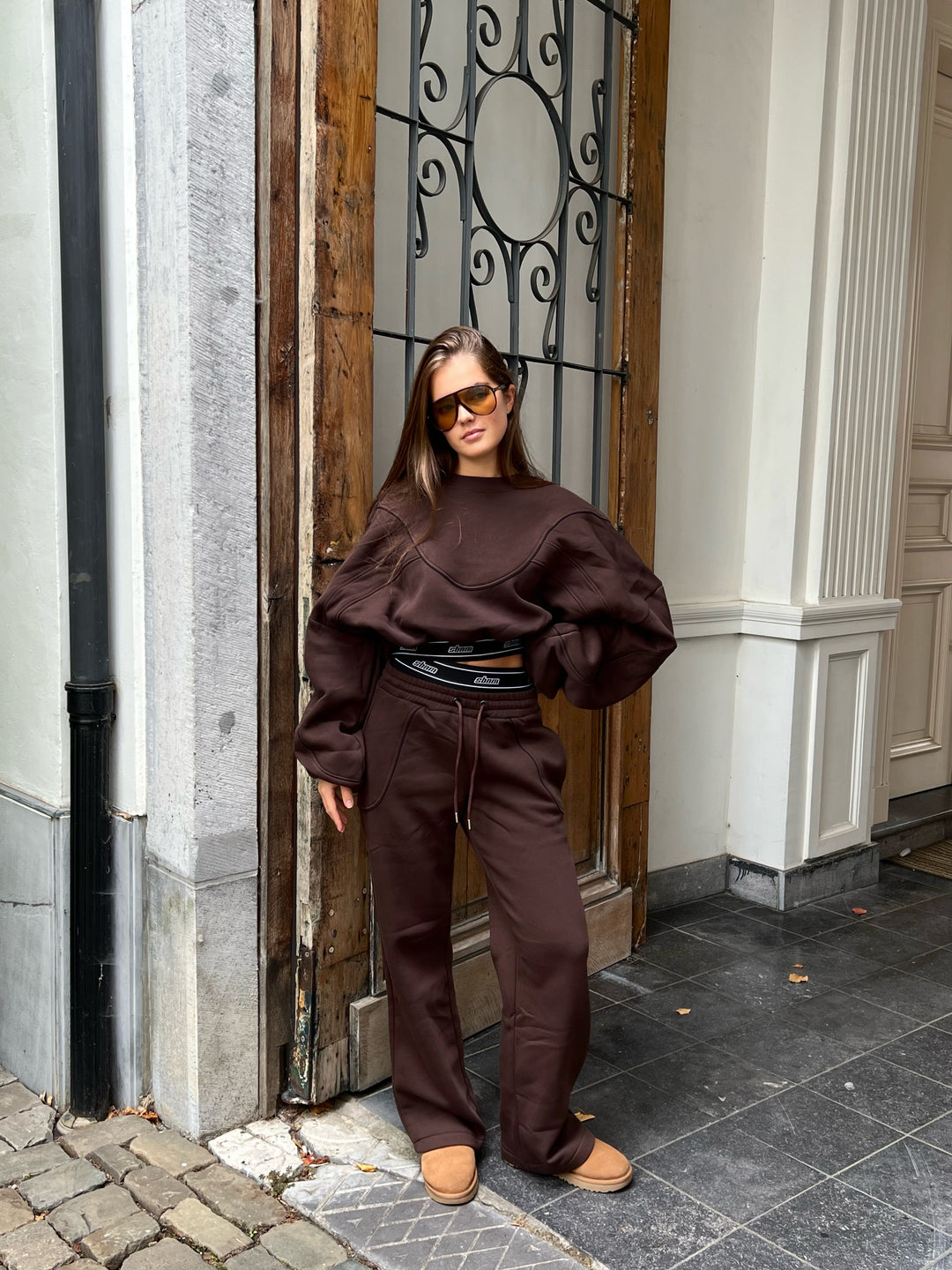 Navy contour sweatshirt