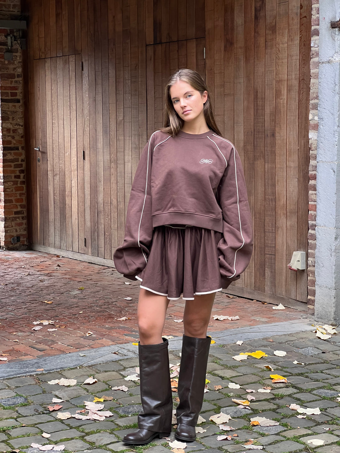 Brown Oversized Sweater