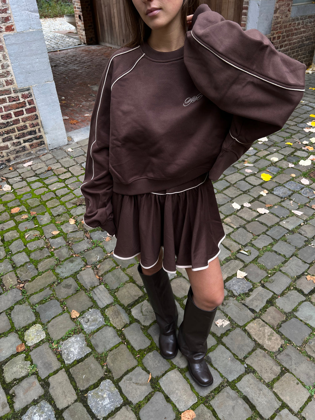 Brown Oversized Sweater