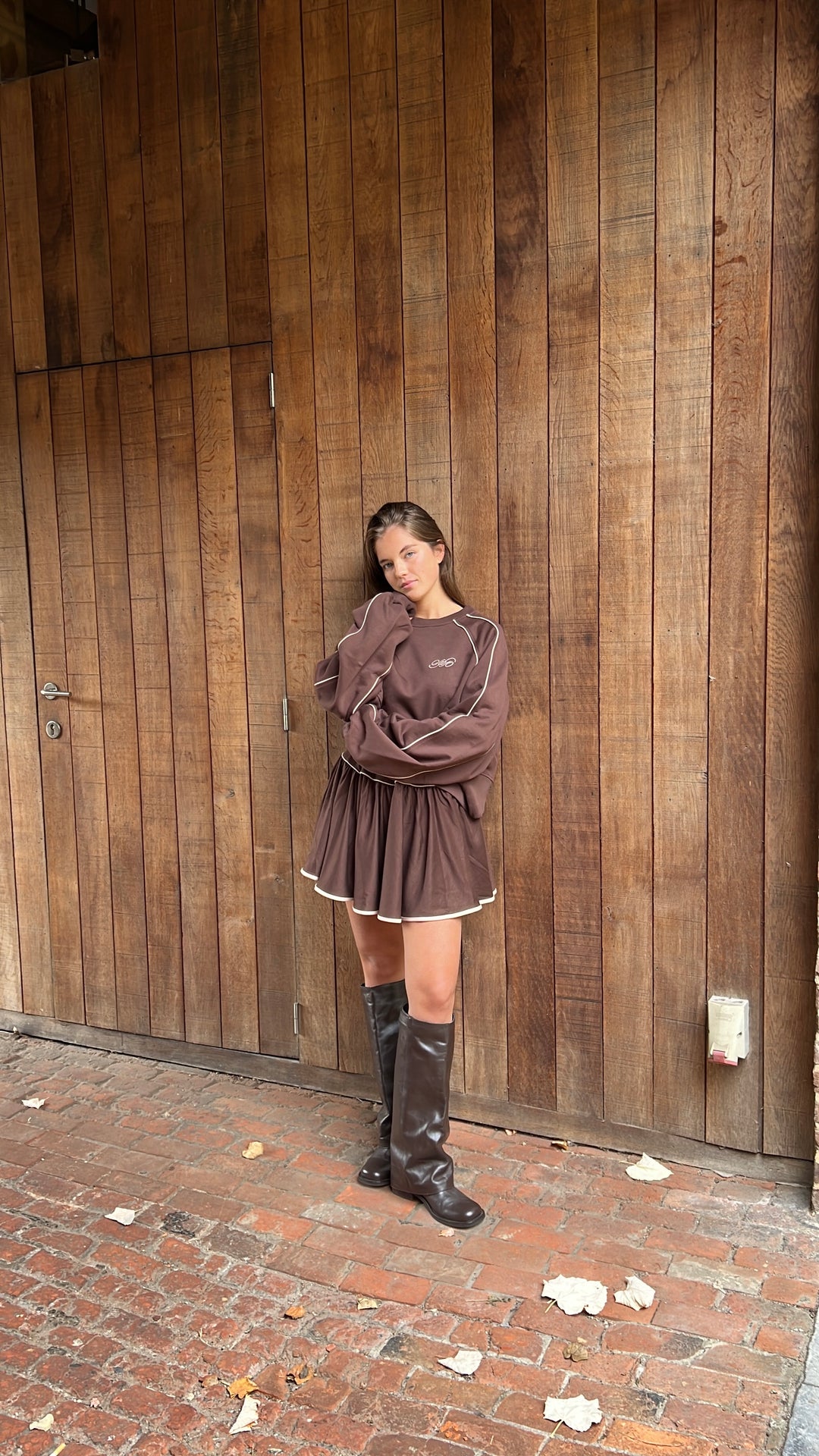 Brown Oversized Sweater