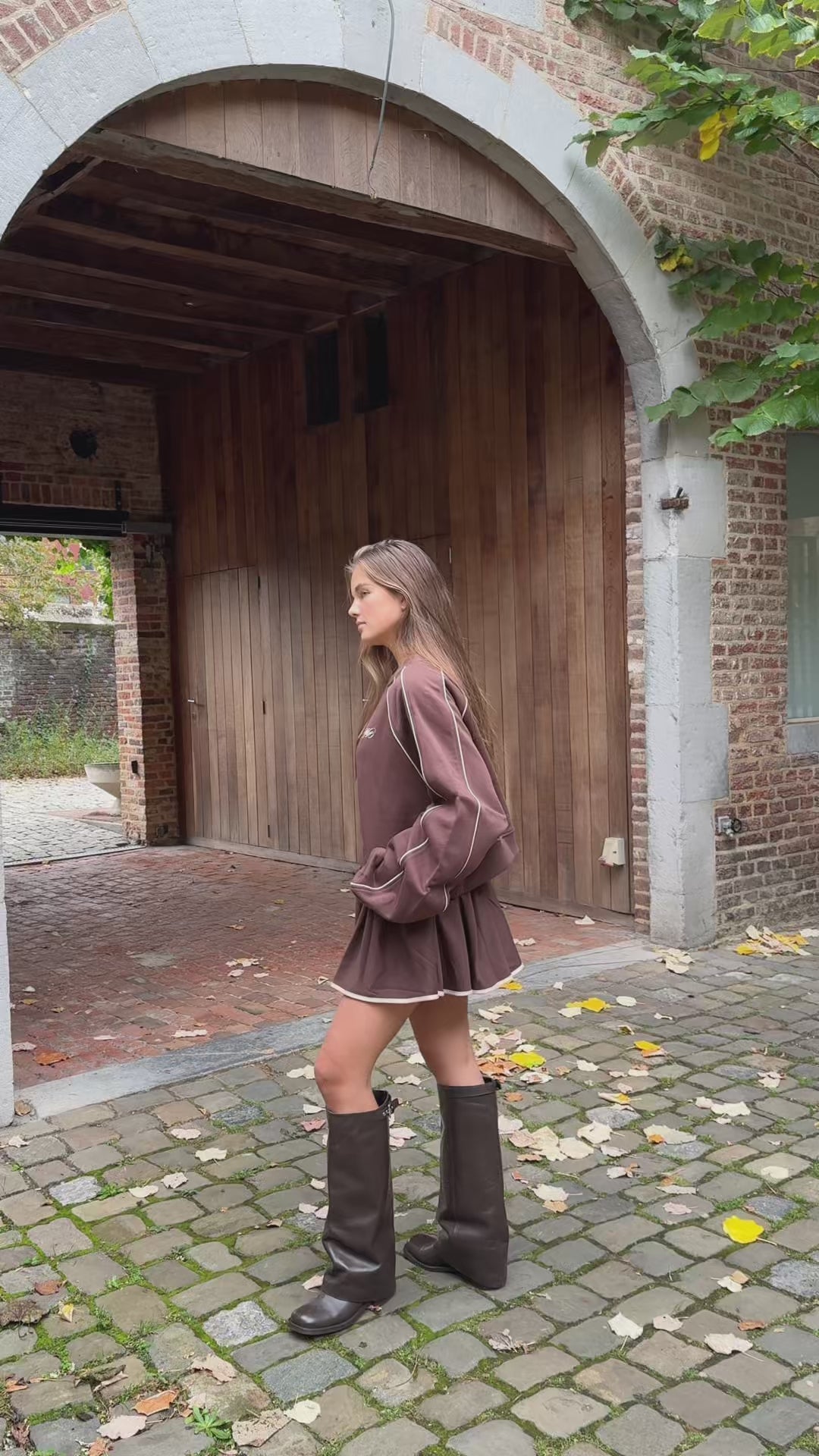 Brown Oversized Sweater