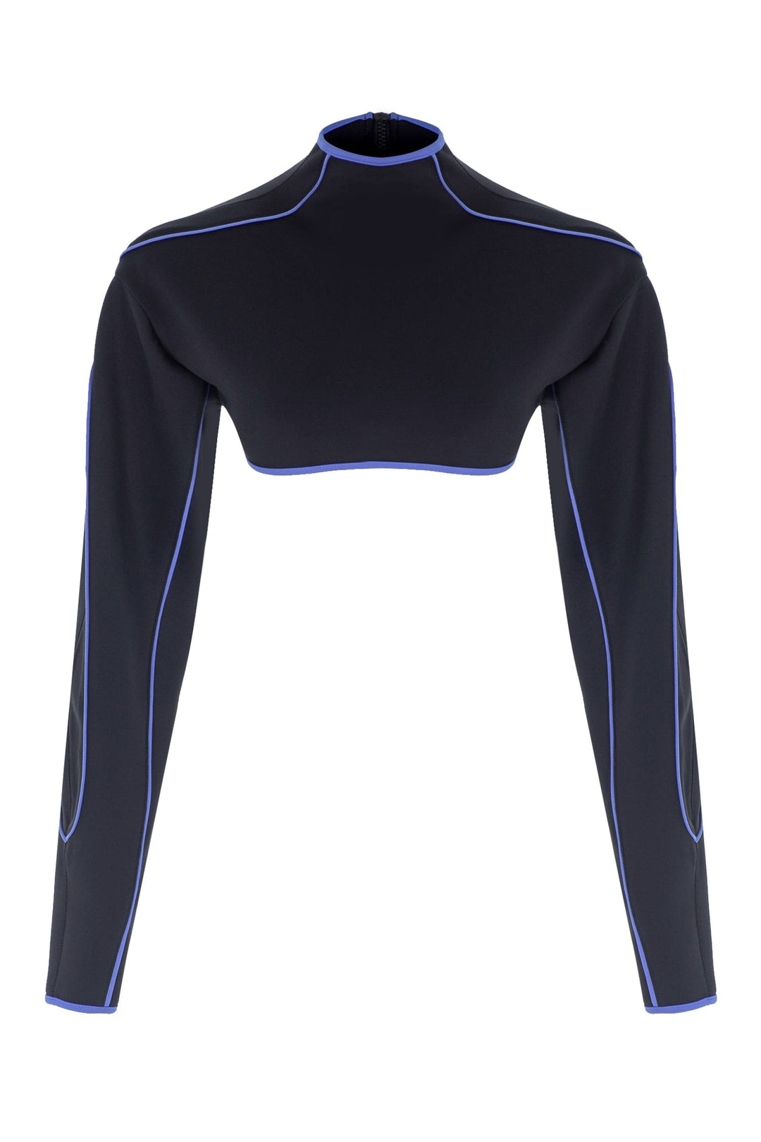 Corset Cut Zipped Top