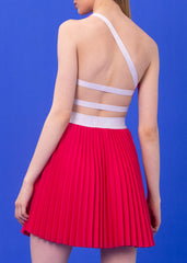HAPPY HOUR FUCHSIA CROP TOP