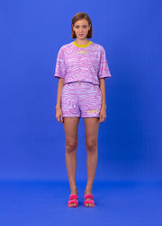 SEASTA PINK  COTTON BLEND SHORT