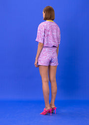SEASTA PINK  COTTON BLEND SHORT