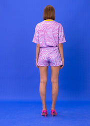 SEASTA PINK  COTTON BLEND SHORT