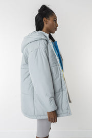 Double ice puffer vest and jacket