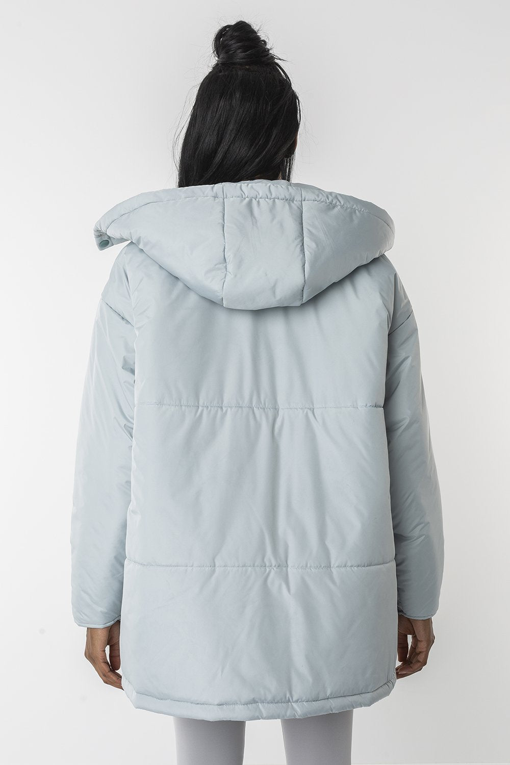 Double ice puffer vest and jacket