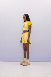 ''I Love''  Contrast Shorts