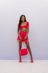 PLEATED PUFFER BAG