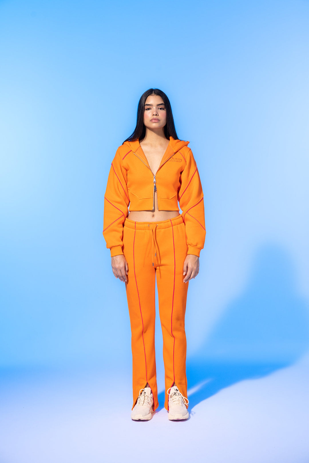 Vivid Flame Orange Sweatpants