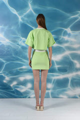 La Dolce Vita Skirt Lime