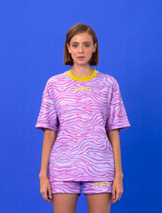 SEASTA PINK  COTTON BLEND T-SHIRT